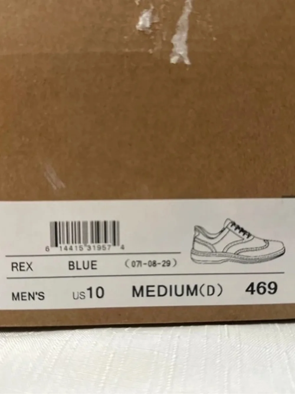 NEW WITH TAGS Orthofeet Men's Rex Hands Free Sneakers Size 10 Medium
